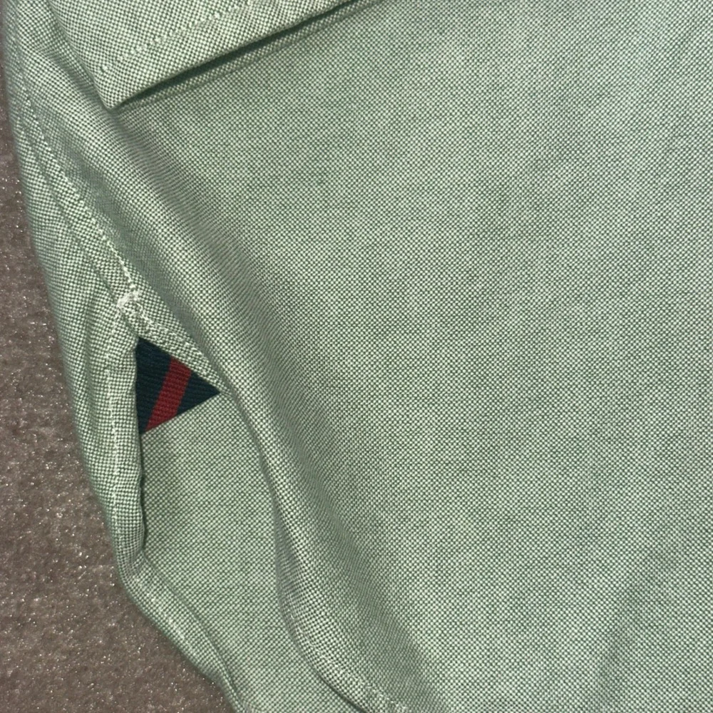 Polo Ralph Lauren Mens XL Classic Fit Oxford Button Down Shirt Green Long Sleeve